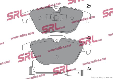 Тормозные колодки Polcar S70-1629