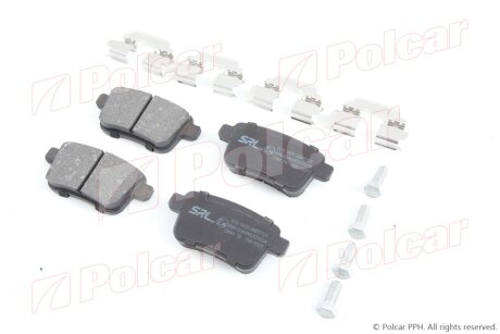 Тормозные колодки Polcar S70-1635