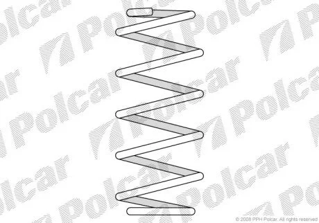 Пружина подвески Polcar ST383467