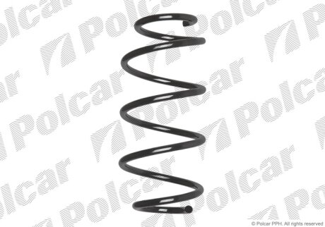 Пружина подвески передняя Polcar ST405711