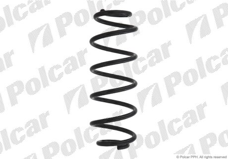 Фото 1 - пружина подвески Polcar ST546155 Пружина подвески Polcar ST546155 (фото 1)