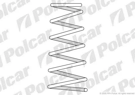 Пружина подвески Polcar ST612570