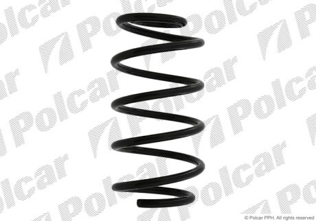 Пружина подвески передняя Polcar SU10247