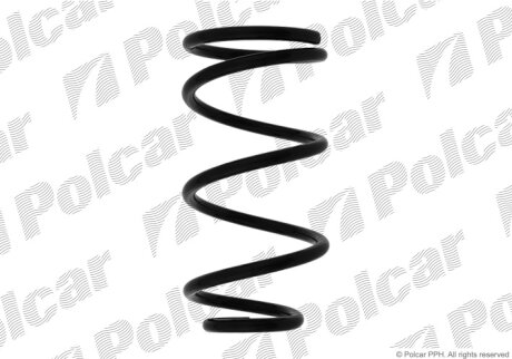 Пружина підвіски Polcar SU10416