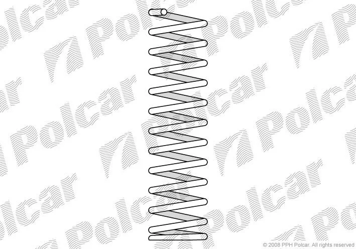 Пружина подвески Polcar SU11070 (фото 1)