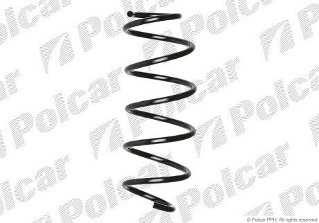 Пружина подвески Polcar SU17092