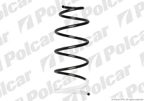 Пружина подвески Polcar SU24104