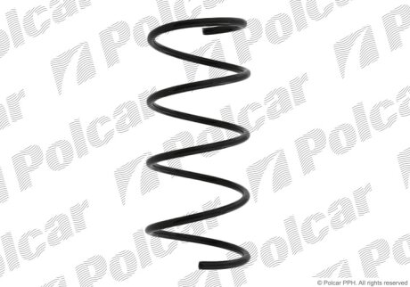 Пружина подвески Polcar SU27166