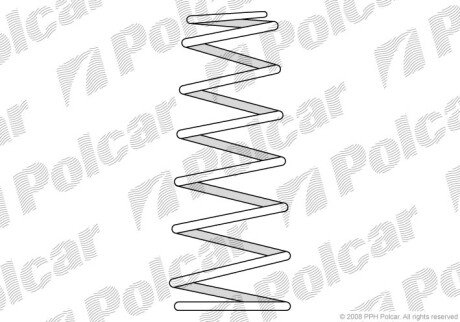 Пружина Polcar SU35073