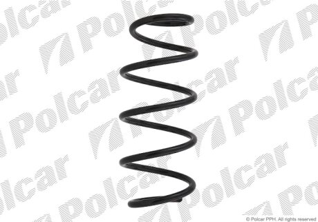 Пружина подвески передняя Polcar SU39249