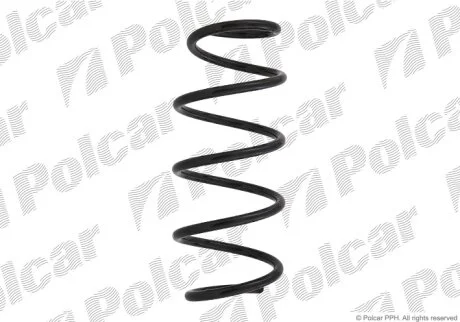 Пружина подвески передняя Polcar SU39249