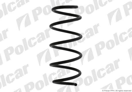 Пружина подвески передняя Polcar SU39284