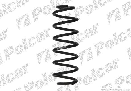 Пружина подвески задняя Polcar SU39308