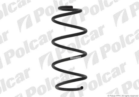 Пружина підвіски Polcar SU39346