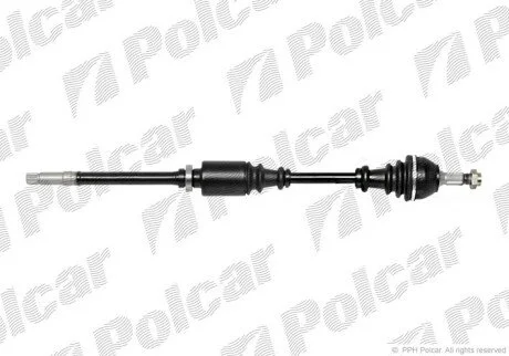 Приводной вал передний мост Polcar T39064