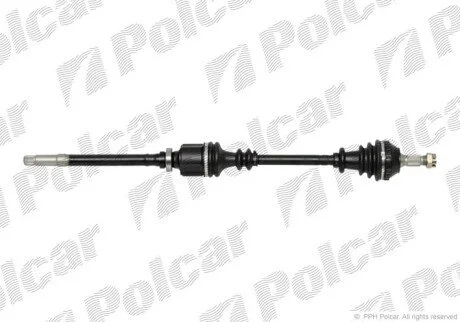 Приводной вал передний мост Polcar T39064A1