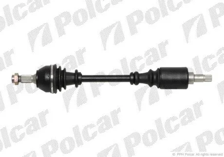 Приводной вал передний мост Polcar T39065
