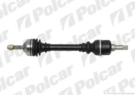 Привідний вал передній міст Polcar T39083