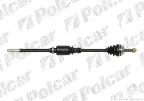 Приводной вал передний мост Polcar T39084