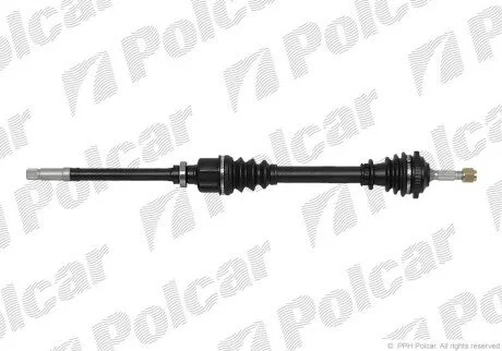 Приводной вал передний мост Polcar T39084A