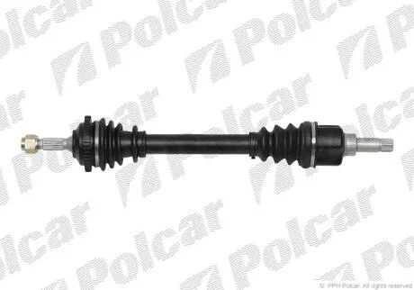 Приводной вал передний мост Polcar T39085A