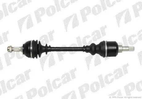 Приводной вал передний мост Polcar T39091