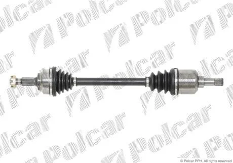 Привідний вал передній міст Polcar T39123