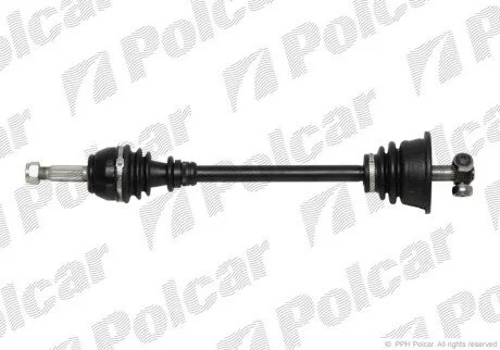 Привідний вал передній міст Polcar T49101