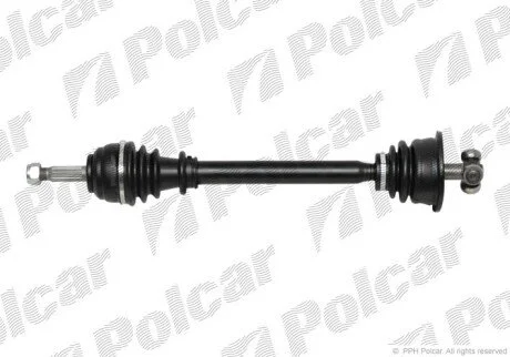 Приводной вал передний мост Polcar T49137