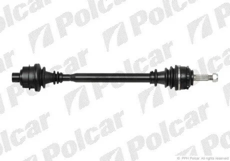 Приводной вал передний мост Polcar T49150A
