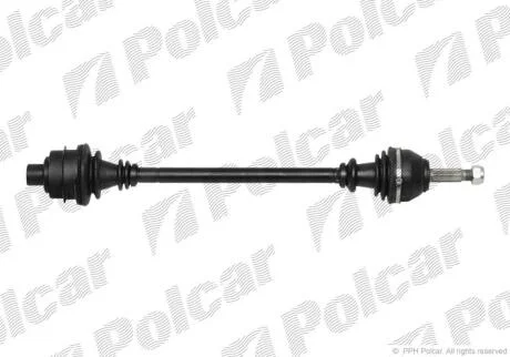 Привідний вал передній міст Polcar T49150SP