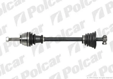 Привідний вал передній міст Polcar T49151