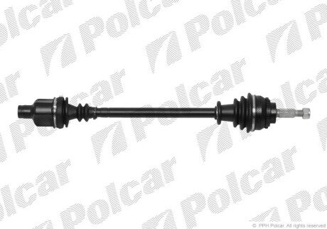 Піввісь Polcar T49154A