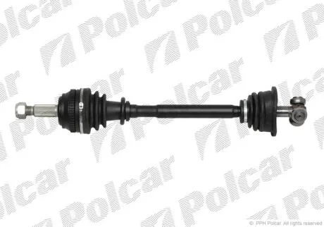 Привідний вал передній міст Polcar T49157A