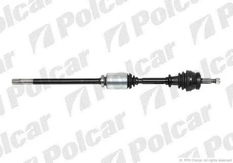 Приводной вал передний мост Polcar T49200A