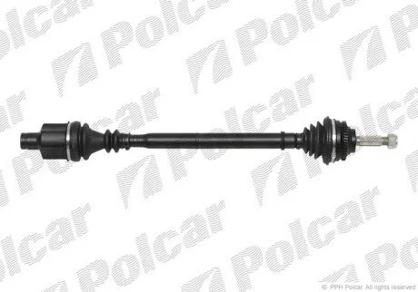 Приводной вал передний мост Polcar T49204A