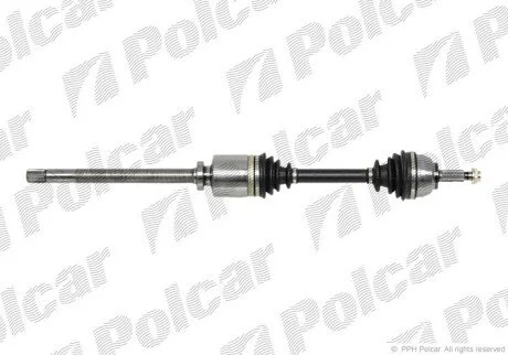 Привідний вал передній міст Polcar T49206