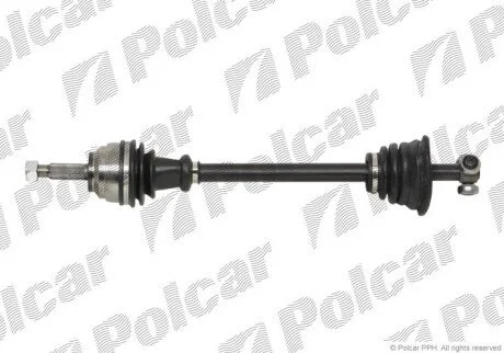 Привідний вал передній міст Polcar T49215