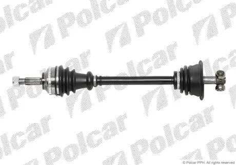 Привідний вал передній міст Polcar T49215A1