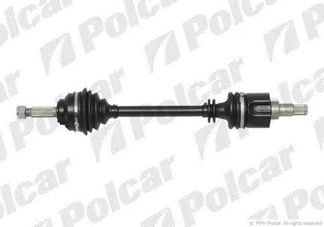 Приводной вал передний мост Polcar T58085