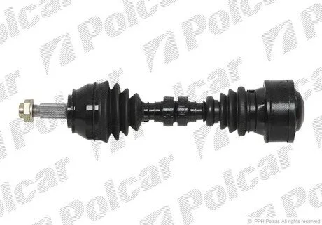 Привідний вал передній міст Polcar T58314