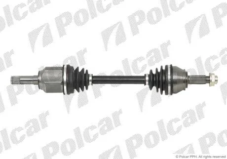 Приводной вал передний мост Polcar T58375