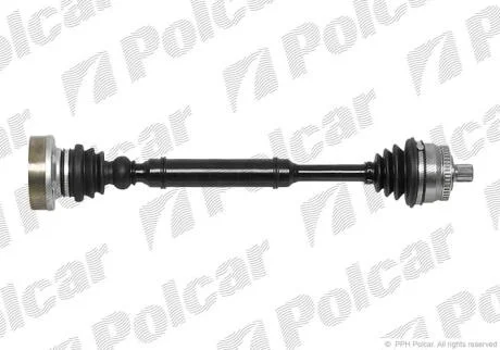 Приводной вал передний мост Polcar T68114A