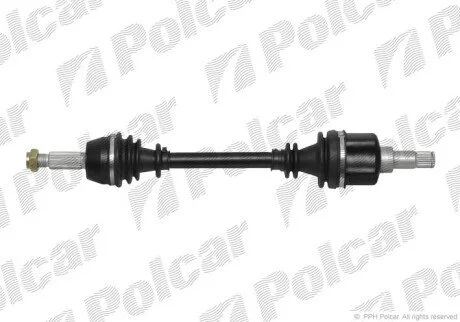 Привідний вал передній міст Polcar T68245