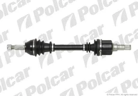 Приводной вал передний мост Polcar T68257