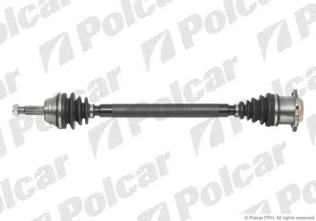 Приводной вал передний мост Polcar T68264