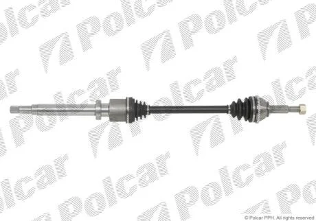 Приводной вал передний мост Polcar T68280A