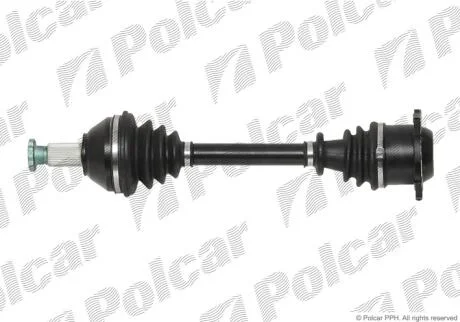 Приводной вал передний мост Polcar T68287