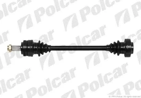 Привідний вал передній міст Polcar T68301A