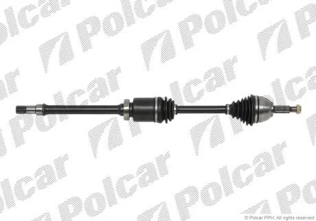 Приводной вал передний мост Polcar T68400